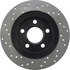 128.62064L by CENTRIC - Cross Drilled Rotor