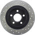 128.62064R by CENTRIC - Cross Drilled Rotor