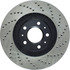 128.62069R by CENTRIC - Cross Drilled Rotor