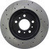 128.62073L by CENTRIC - Cross Drilled Rotor