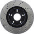 128.62081L by CENTRIC - Cross Drilled Rotor