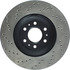 128.62082L by CENTRIC - Cross Drilled Rotor