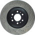 128.62082R by CENTRIC - Cross Drilled Rotor