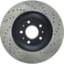 Centric 128.62084R Disc Brake Rotor Cross Drilled Rotor