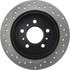 128.62097CL by CENTRIC - Sportstop Cryo Sport Drilled Rotor, Left