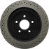 128.62096 by CENTRIC - Centric Premium OE Style Drilled Brake Rotor