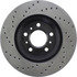 128.62098L by CENTRIC - Cross Drilled Rotor