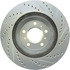 128.62099R by CENTRIC - Cross Drilled Rotor