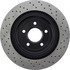 128.62103 by CENTRIC - Centric Premium OE Style Drilled Brake Rotor