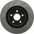 128.62114L by CENTRIC - Cross Drilled Rotor