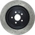 Centric 128.62119CL Disc Brake Rotor Sportstop Cryo Sport Drilled Rotor, Left