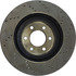 128.63036R by CENTRIC - Cross Drilled Rotor