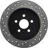 128.63043L by CENTRIC - Cross Drilled Rotor