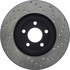 128.63053R by CENTRIC - Cross Drilled Rotor