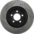 Centric 128.63059CL Disc Brake Rotor Sportstop Cryo Sport Drilled Rotor, Left