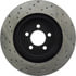 Centric 128.63061CL Disc Brake Rotor Sportstop Cryo Sport Drilled Rotor, Left