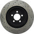 128.63061L by CENTRIC - Cross Drilled Rotor