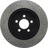 128.63062R by CENTRIC - Cross Drilled Rotor