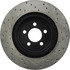 128.63061R by CENTRIC - Cross Drilled Rotor