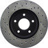 128.63068L by CENTRIC - Cross Drilled Rotor