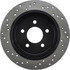128.65052L by CENTRIC - Cross Drilled Rotor
