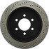Centric 128.65095CL Disc Brake Rotor Sportstop Cryo Sport Drilled Rotor, Left