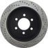 Centric 128.65095CR Disc Brake Rotor Sportstop Cryo Sport Drilled Rotor, Right