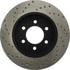 128.65100CL by CENTRIC - Sportstop Cryo Sport Drilled Rotor, Left