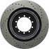 128.65115R by CENTRIC - Cross Drilled Rotor