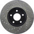 128.65132L by CENTRIC - Cross Drilled Rotor