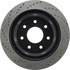 128.65133L by CENTRIC - Cross Drilled Rotor