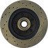 128.66000R by CENTRIC - Cross Drilled Rotor