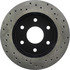 128.66009R by CENTRIC - Cross Drilled Rotor