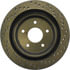 Centric 128.66039CR Disc Brake Rotor Sportstop Cryo Sport Drilled Rotor, Right