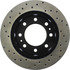 128.66042L by CENTRIC - Cross Drilled Rotor