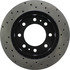 128.66042R by CENTRIC - Cross Drilled Rotor