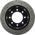 128.66044R by CENTRIC - Cross Drilled Rotor