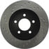Centric 128.67039CL Disc Brake Rotor Sportstop Cryo Sport Drilled Rotor, Left