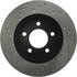 128.67039L by CENTRIC - Cross Drilled Rotor