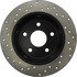 128.67043L by CENTRIC - Cross Drilled Rotor