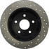 128.67043CL by CENTRIC - Sportstop Cryo Sport Drilled Rotor, Left