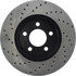 128.67052L by CENTRIC - Cross Drilled Rotor