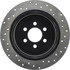 128.67058R by CENTRIC - Cross Drilled Rotor