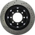 Centric 128.67062L Disc Brake Rotor Cross Drilled Rotor