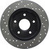 128.67071L by CENTRIC - Cross Drilled Rotor