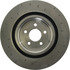 226.20028 by CENTRIC - C-Tek Standard Slotted Brake Rotor