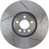 226.34186 by CENTRIC - C-Tek Standard Slotted Brake Rotor