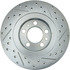 227.33054R by CENTRIC - Select Sport Drilled & Slotted Rotor, Right