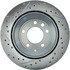 227.33078L by CENTRIC - Select Sport Drilled & Slotted Rotor, Left