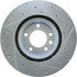 227.33091R by CENTRIC - Select Sport Drilled & Slotted Rotor, Right